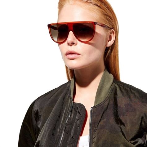 celine thin shadow cl 41435 s|CELINE Acetate Thin Shadow Sunglasses CL41435/S.